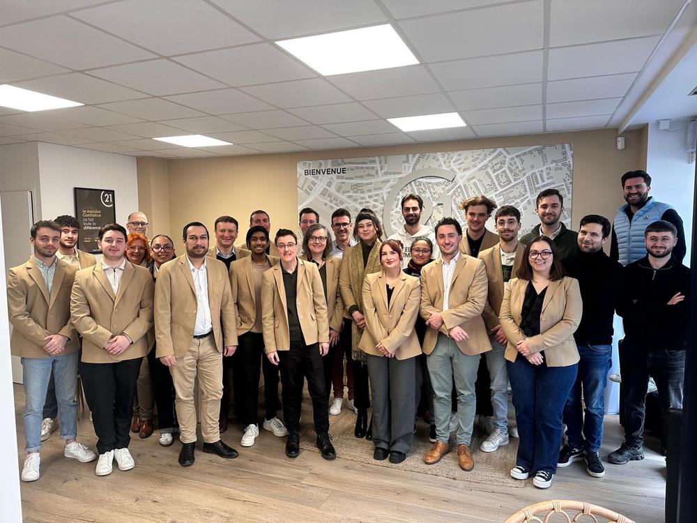 l'équipe de l'agence Les Portes d'Or